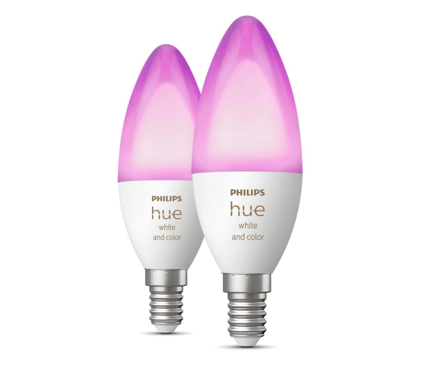Philips Hue White and color ambiance Żarówka 2xE14 8719514356719 - 698008 - zdjęcie 2